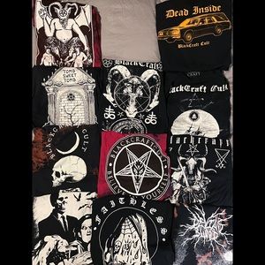 LOT - 19 3X/4X Horror Shirts